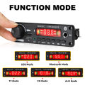 Bluetooth 5.0 MP3 Decoder Board 85W 160W Amplifier Audio Player 12V DIY MP3 Player Car FM Radio Module TF USB Mic Record Call.