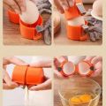 Egg Opener & Easy-Clean Egg Shell Separator – Quick Yolk Divider Tool with Secure Lid | Durable BPA-Free Plastic Design for Effortless Egg Cracking, Peeling & Separating | Must-Have Kitchen Gadget for Cooking & Baking. 