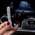 Car Phone Holder Diamond Crystal Car Air Vent Mount Clip Mobile Phone Holder Stand In Auto Bracket Interior Accessories New. 