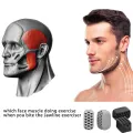 Silicone Jaw Exerciser Facial Toner & Jawline Fitness Ball Neck Toning Equipment Facial Beauty Tool Double Chin Exerciser. 