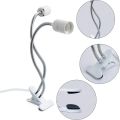 STONEGO E27 Dual Head LED Light Socket Clip Suitable 360° Rotatable and Adjustable Creative for Various Lighting Scenes.