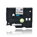 1PK 131 Clear Compatible for Brother Tze131 tze131 TZ131 Tze-131 12mm mini printer ribbon P-touch Label Maker PTD-210 PT-H110. 