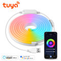 Smart Tuya Neon Strip WIFI/Bluetooth 2 Version APP Control 5V USB Ports RGB Neon Sign Waterproof DIY Room Wall Atmosphere Lamp. 