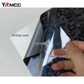 Car Stickers Vinyl Wrap Carbon Fiber Films Grayish Blue Wrap Decal Auto Body Decoration Waterproof Stickers for Car Accessories.