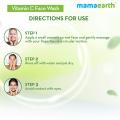 Mamaearth Vitamin C Face Wash With Turmeric 100ml Brightening Face Cleanser For Glowing Skin. 