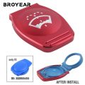Broyear High Quality Aluminum Windshield Wiper Washer Cap Fluid Reservoir Cap Protector For Vw Audi Porsche 3Q0955455 18G955455A. 