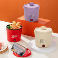 Pinfu_shop mini electric pot 1.2 liter rice cooker made shabu boiled Mama multi-purpose pot suitable for carrying. 