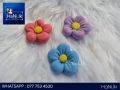 Polymer Clay  Flowers (12pcs) - Mixed Colours. 