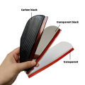 2PCS Car Rearview Mirror Rain Eyebrow Carbon Fiber Sun Visor Shade Cover Protector Clear Vision for Rain Car Mirror Accessories.