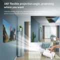 Game Projector M300 Max + 2 Wireless Controllers, Proyector Consola De Juegos, Portable Mini Projector with Wifi and Bluetooth, 4k HD Auto Keystone Mini Game Video Projector. 