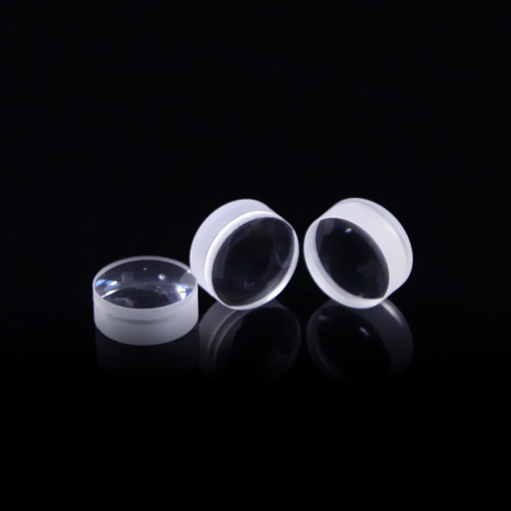 Glued Lens H-K9L Achromatic Optical Glass Lenses Diameter 13mm/17mm Cemented Lens Coated 400-700Nm