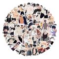 60PCS Anime Naked Muscle Man Stickers Decoration Suitcase Laptop Scrapbooking Phone Stationery Japan Manga Kid Toy Sticker. 