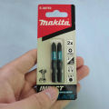 Makita E-08763 PH2 50MM Impact Screwdriver Bits 1/4 '' 2pcs Magnetic Phillips Driver Drill Head Tool Accessory Series. 