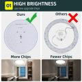 Ultra Thin LED Ceiling Lights 15W 20W 30W 50W Modern Surface Mounted Led Panel Ceiling Lamp for Living Room Lighting Fixture. 