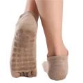 Fashion New Men Winter Thickened Five Fingers Socks Warm Non Slip Grip Fitness Toe Low Calf Slipper Male Floor. 