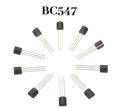 10 Pcs BC547 NPN Transistor BC 547 Original BC-547 Transistor. 