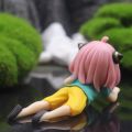 5cm SPY×FAMILY Anya Forger Crying Anime Action Figure Toys.