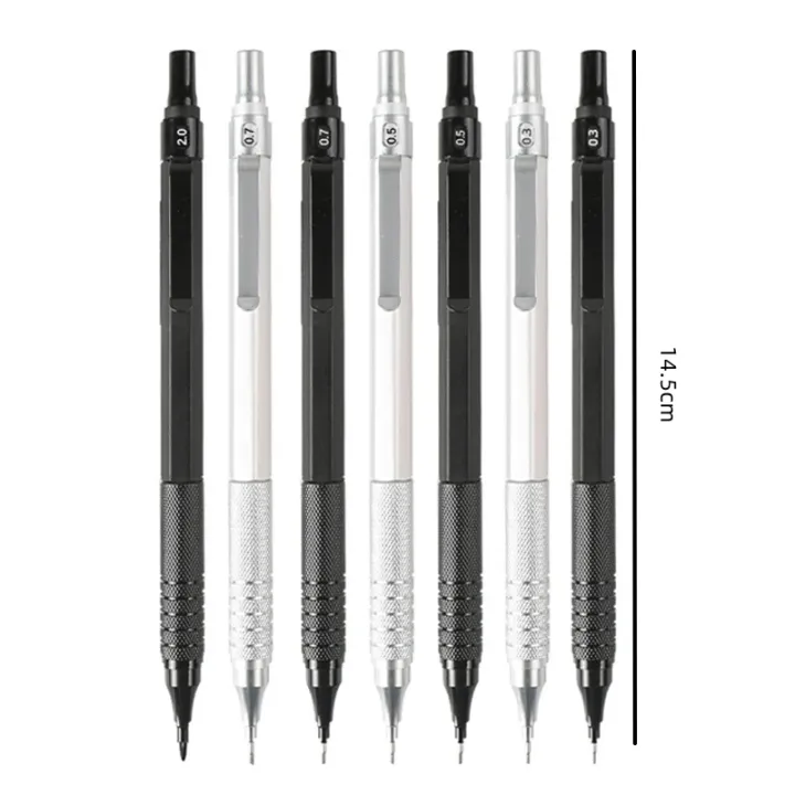 High%20Quality%20Metal%20Mechanical%20Pencils%20Set%20with%20Lead%20Refills%20Drafting%20Automatic%20Pencil%200.3,%200.5,%200.7,%202.0mm%20Pencil%20for%20Art%20Supply%20-%20Image%206