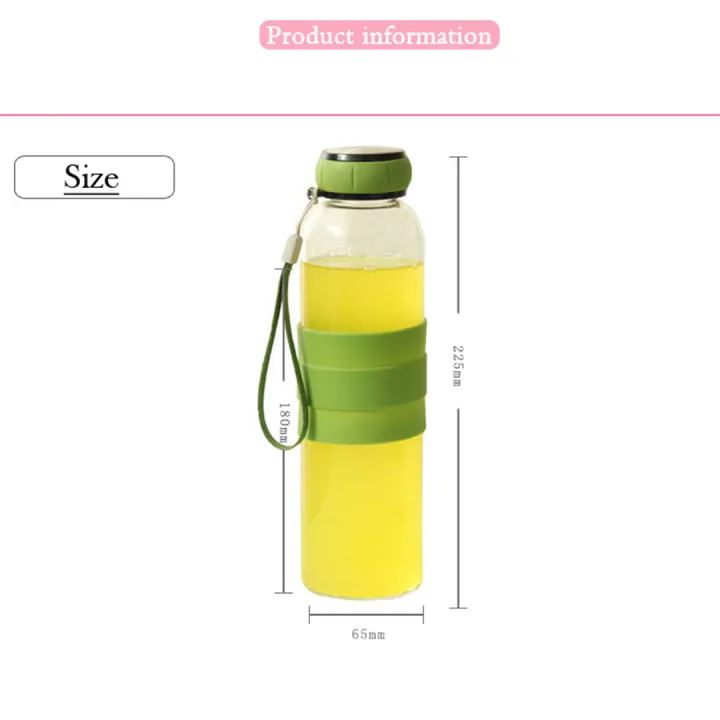 Borosilicate%20Glass%20Water%20Bottle%20500ml,%20Durable,%20Leakproof,%20Dishwasher%20Safe-Multicolour%20-%20Image%205
