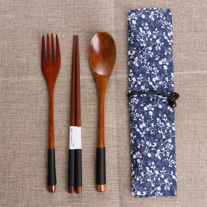 Spoon%20Fork%20Chopsticks%20Portable%20Tableware%20Wooden%20Cutlery%20Sets%20Travel%20Dinnerware%20Suit%20Environmental%20with%20Cloth%20Pack%20-%20Image%202