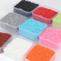 4000pcs 2mm Boxed Czech Glass Seed Beads Small Loose Waist Beads For Jewelry Making Charms Bracelet Necklace Earrings Accessory. 