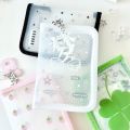 A6 Size Cute Stationery Storage Folder File PP Twill Zipper Pouch Document Bag Zip File Folder School Office Supplies. 