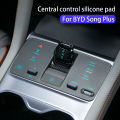 For BYD Song Plus EV DMI 2024 2023 2025 Central control button silicone pad Paint protection pad Car interior accessories. 