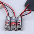 1/2/3pcs 650nm 5mW Laser Pointer Diode Head Red Point Line Cross Laser Module 5V Copper Head Sight.