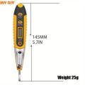 ⚡ Non-Contact Voltage Tester Pen Battery Operated | Rust-Resistant | Bright LED Display | AC/DC Detection.