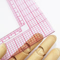L-type ruler drawing supplies quilting ruler right-angle sewing accessories patchwork tools clothing cutting technology ruler. 