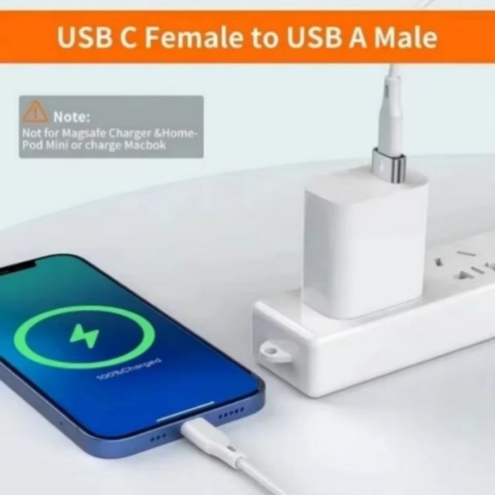 Universal%205Pcs%20USB%20C%20Femal%20to%20USB%20B%20Male%20Adapter%20Durable%20Metallic%20Build%20For%20iPhone%20iPad%20Samsung%20S24%20S23%20S22%20IWatch%20AirPods%20-%20Image%203