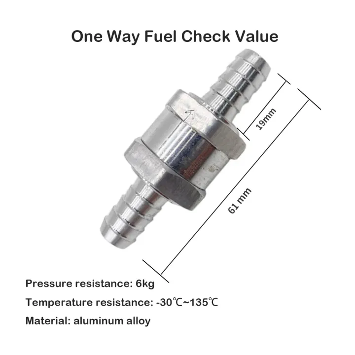New%20Fuel%20Non%20Return%20Check%20Valve%206/8/10/12mm%20Aluminium%20Alloy%20Petrol%20Diesel%20Water%20Fuel%20Line%20One%20Way%20for%20Peugeot%20Renault%20-%20Image%203