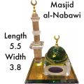 Islamic Muslim Crystal Al Masjid Al-Nabawi Muhammad Madina Mosque Model Crafts Gifts/. 