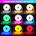 24V IP67 Waterproof Neon Strip SMD2835 1M-20M White/Blue/Pink/Yellow/Green/Orange TV BackLight Home Decor Silicon Tube LED Light. 