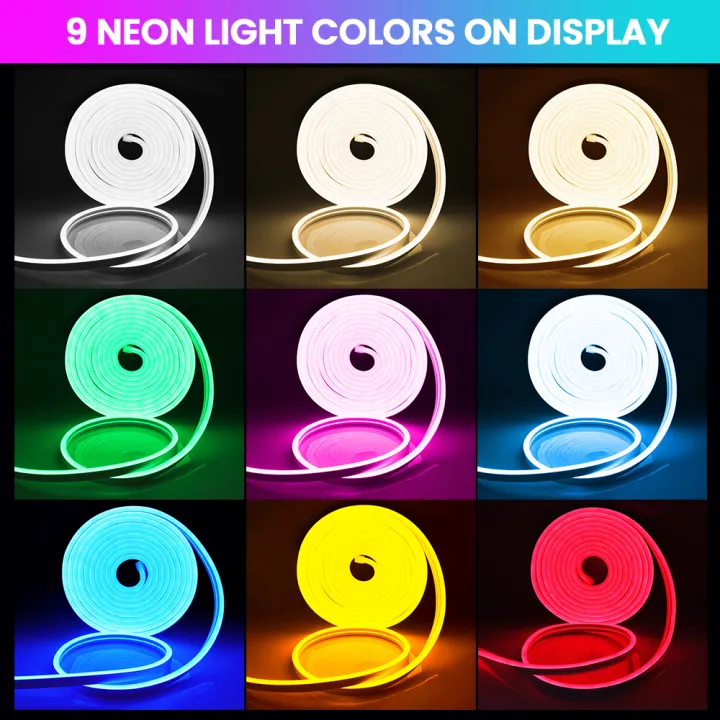 24V%20IP67%20Waterproof%20Neon%20Strip%20SMD2835%201M-20M%20White/Blue/Pink/Yellow/Green/Orange%20TV%20BackLight%20Home%20Decor%20Silicon%20Tube%20LED%20Light%20-%20Image%203