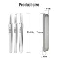Ultra-fine Cell Pimples Blackhead Clip Tweezers Beauty Salon Remover Acne Needle Blackhead Deep Cleaner Clip Face Skin Care Tool. 