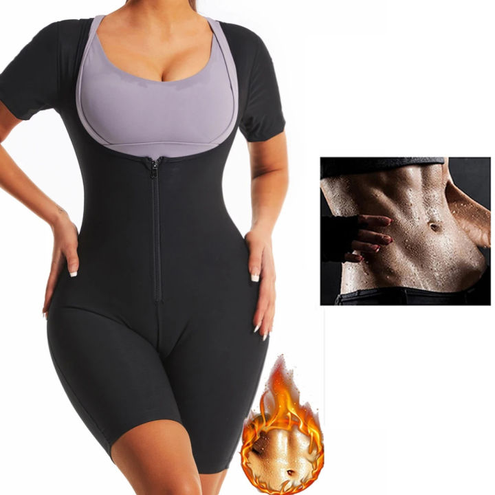 YBFDO%20Women%20High%20Compression%20Bodysuit%20Shapewear%20Fitness%20Girdles%20Sauna%20Sweat%20Suits%20Belly%20Slimming%20Sheath%20Weight%20Loss%20Body%20Shaper%20-%20Image%202