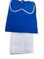 Blue white School Uniforms Shalwar Kameez Uniform For Girls. 