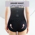 Unique Fiber Restoration Shaper Brief Women Tummy Control Shapewear Hollow Out Fat Burning Slimming High Waist Underwear Panties.