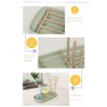 Baby Bottle Wheat Straw Drying Rack Feeding Cup Holder Removable Rack Cleaning Pacifiers Accessories Storage Drying Shelf Clean. 