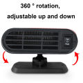 1200W Car Heater 12V Electric Cooling Heating Fan Electric Heater Fan Windshield Defogging Demister Defroster Car supplies. 