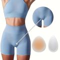 2Pcs/Set Private Concealer Silicone Pads Part Reusable Nursing Adhesive Swimsuit Sticker Women Protector Invisible Parts.