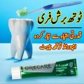 Orecare Chinese Herbal Toothpaste with a free Brush. 