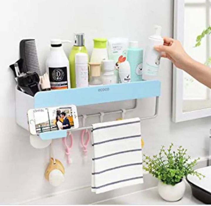 Adhesive%20Kitchen%20Bathroom%20Organizer%20Self%20adhesive%20Storage%20Rack%20Wall%20Holder%20With%20Hook%20no%20drill%20Towel%20Rack%20-%20Image%205