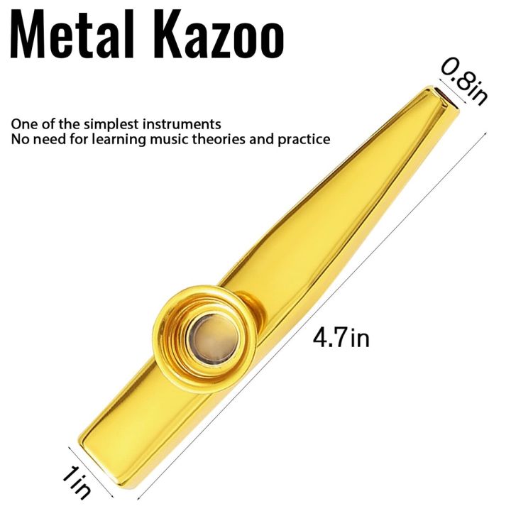 Kazoo%20Silver%20Aluminum%20Alloy%20with%20Membrane%20Flute%20Diaphragm%20Mouth%20Kazoos%20Musical%20Instruments%20-%20Image%204