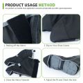 Reusable Waterproof Hiking Hunting Snow Rain Shoes Cover Motorcycle Cycling Bike Rainproof Rain Boot Protective Shoes Foot Cover. 
