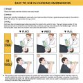 Anti Choking Device Life Saving Suction Emergency Anti Asphyxia CPR Training Mask First Aid Kit Adults & Children Home Rescue. 