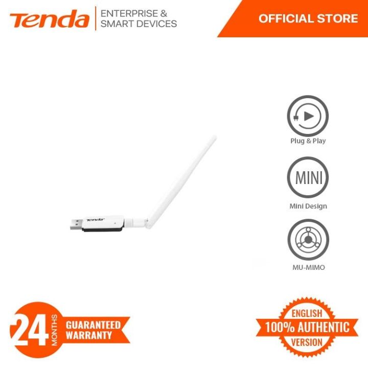 Tenda U2 N150Mbps Wireless USB Adapter plug and play