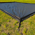 3x3 3D Outdoor Mat Waterproof Camping Oxford Cloth Bottom of Tent 3x4 Large Picnic Mat Camp Bathtub Tent Footprint Beach Blanket. 
