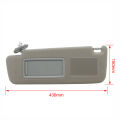 Sun Visor For Toyota Land Cruiser J12 2002-2009 For Prado LC120 2003-2009 Driver Passenger Side with LED Lamp 74310-6A020. 